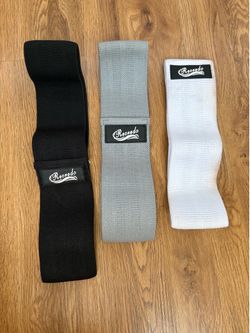 Fabric resistance bands - at home workout set