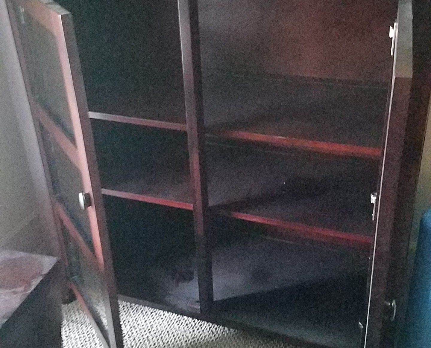 Entertainment Console 2 pier cabinets for each side