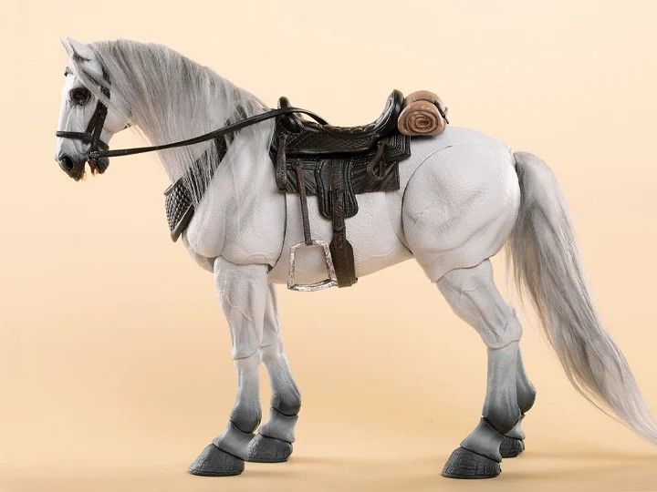 Fish Toys Wasteland Series Basic Horse White B Version Action Figure NEW