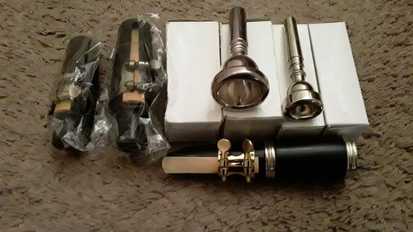 Your Choice $25: Brand New Mouthpieces, Trumpet, Clarinets, Saxophone, Euphonium 