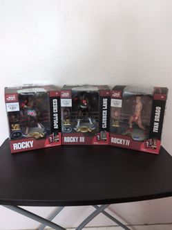 Rocky Figure Set of 3 McFarlane Movie Maniacs
