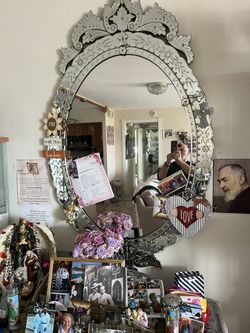 Large Glass Mirror