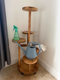 Plant Stand on Wheels