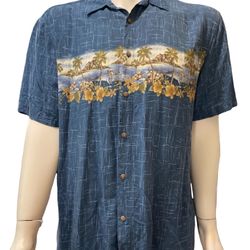 Men’s Island Shores Hawaiian Style Shirt Size XL