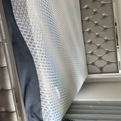 King Bed Frame , Headboard, Dresser And Mirror And Chest 