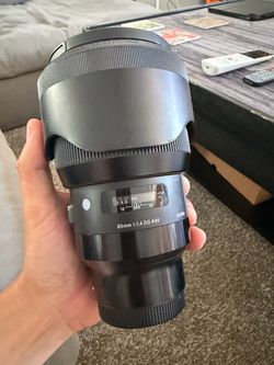 Sigma 85mm F1.4 DG HSM Art Lens for Sony E Mount