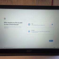 Acer Chromebook Laptop ( Hablo Español)