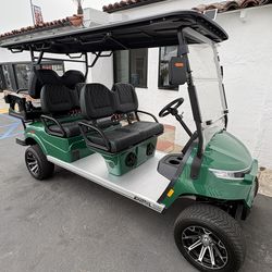 Street Legal 6-Seater Golf Cart LSV Lithium Battery
