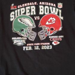 Super Bowl Tshirt 2023 Russell Athletic Size Large