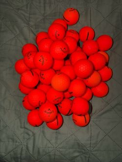 50 Callaway orange 🍊 Supersoft golf balls