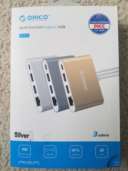 Orico multi function USB type c hub