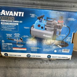 Avanti Airbrush Compressor Combo Kit 