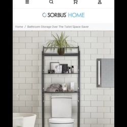 Bathroom Organizer Over The Toilet 