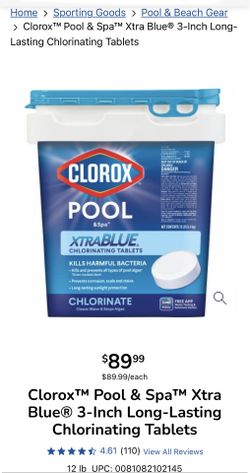 Clorox Pool Tabs 12lbs