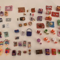 Shopkins, Mini Brands, Mini Toys + Storage Box
