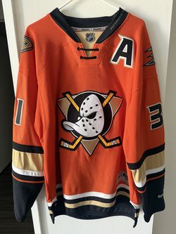 NHL Anaheim Ducks ANDERSON Reebok Hockey Jersey