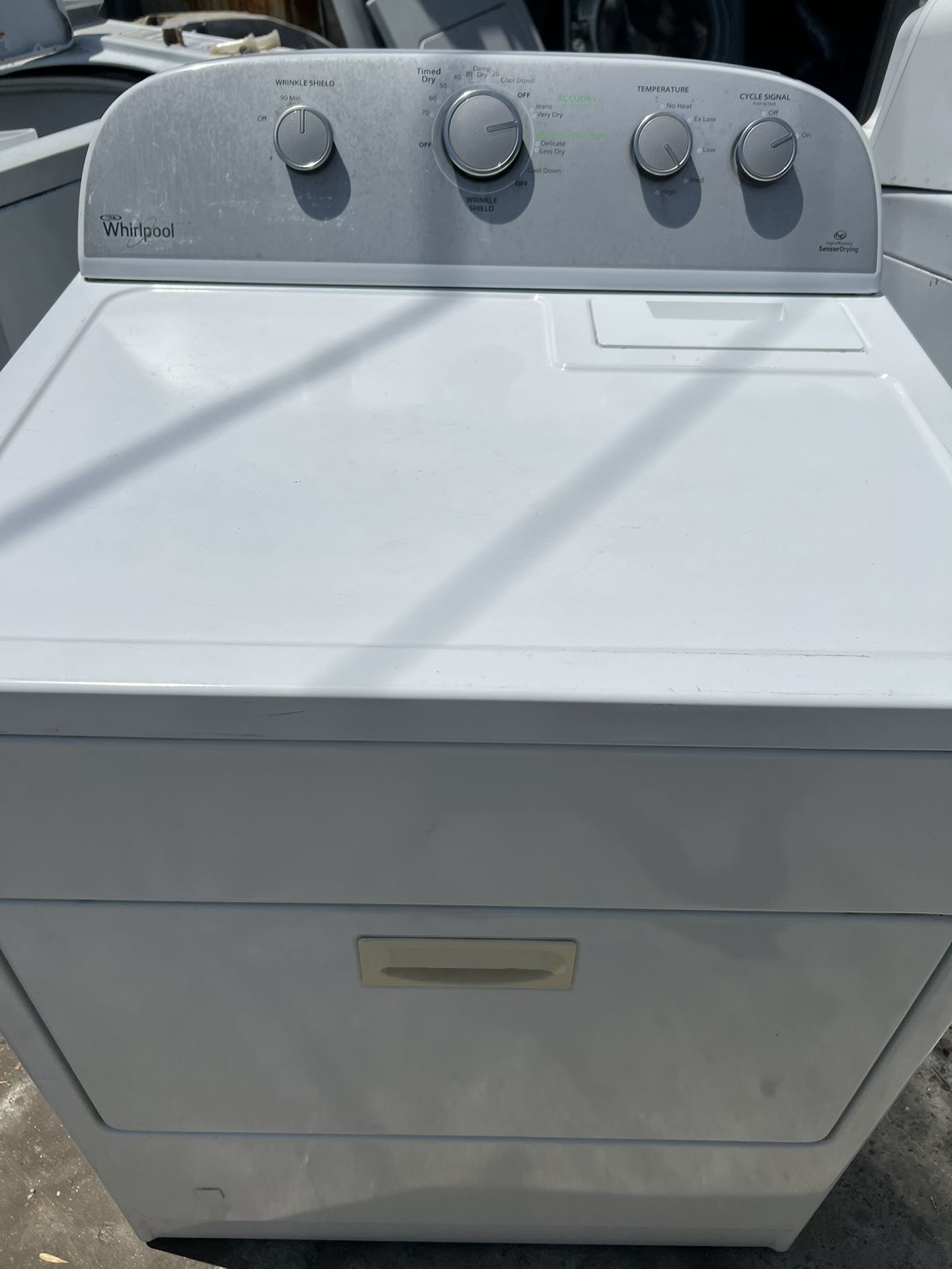 WHIRLPOOL GAS DRYER