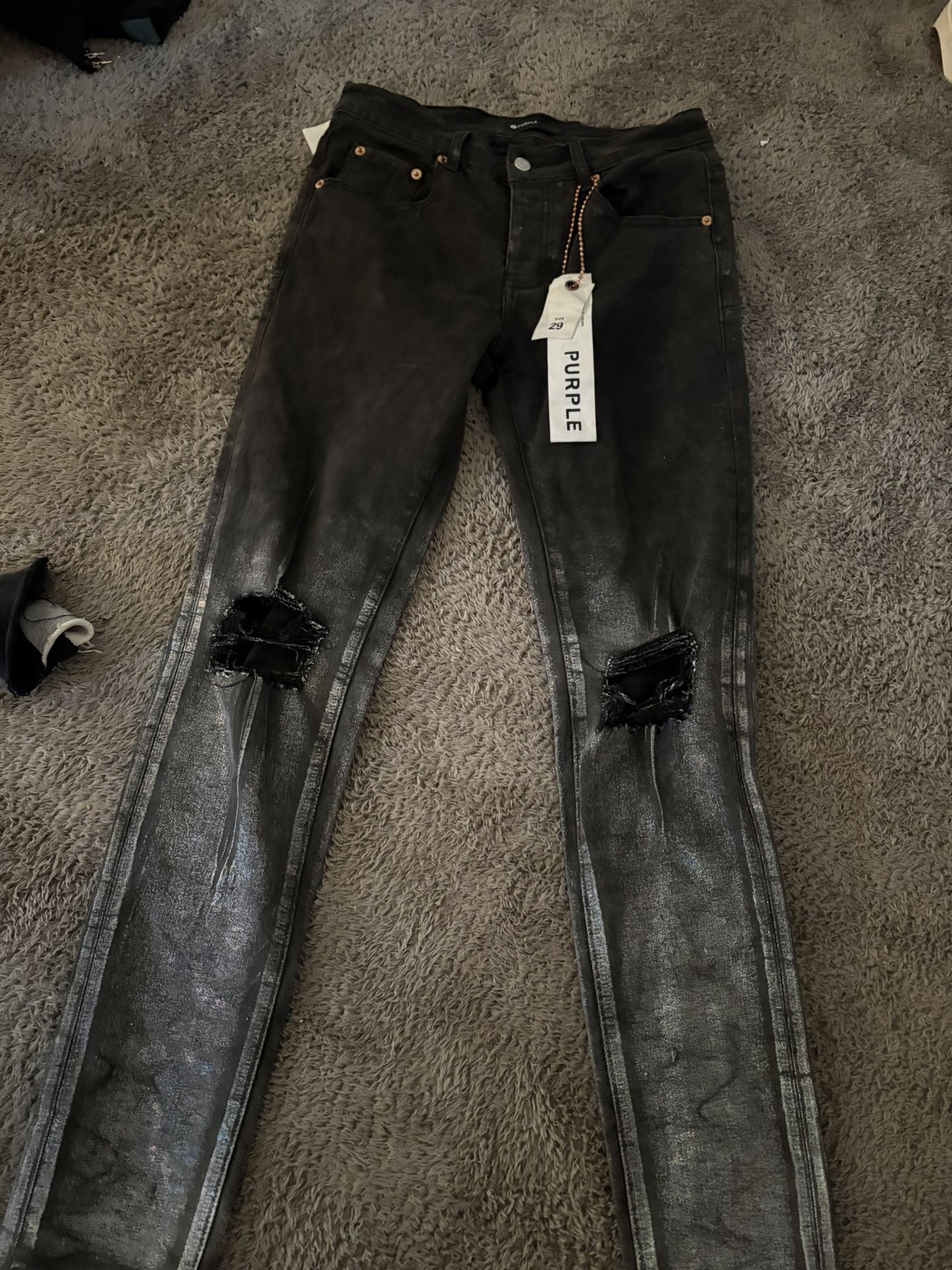 Purple Jeans Size 29