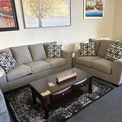 Sofa And Love Seat 2pc Set