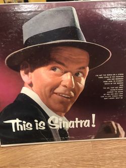 Frank Sinatra Vinyl Récord