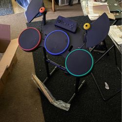 Guitar Hero Drum Set