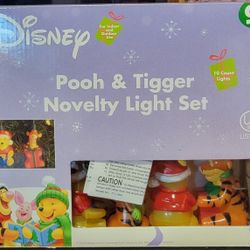 Disney  Pooh And Tigger Novelty Light Set 
