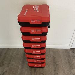 New  Milwaukee Tool Boxes $3 Each-Cada Uno (See All Pictures)