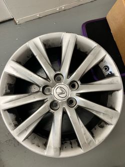 Lexus is250 rims