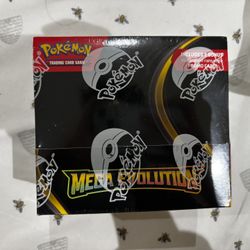 Mega Evolution Booster Box Pokemon