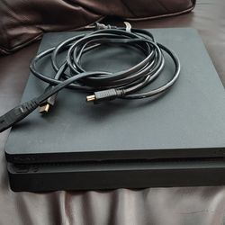 Playstation 4 slim. For parts or repair. Hard drive included