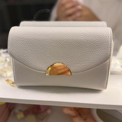 White Convertible Purse