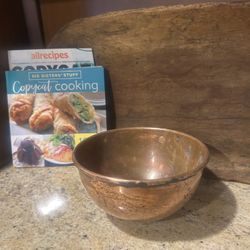 Vintage Copper Bowl