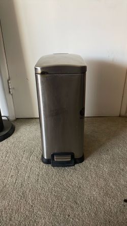 Trash can; Stainless Steel