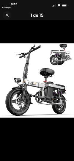 LIZIFLY GS5 Folding Electric Bike 48V 15AH E-City Bike 750W Electric Bicycle