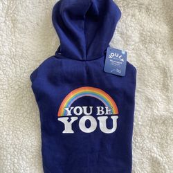 Blue Dog Hoodie Size Medium - Brand New