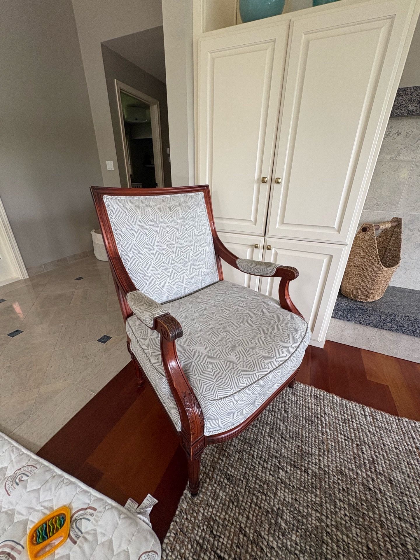 Baker Knapp and Tubbs custom chair