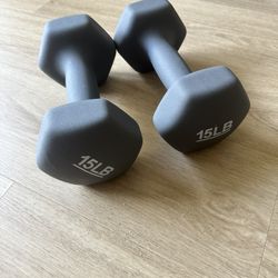 15lb Dumbbells 