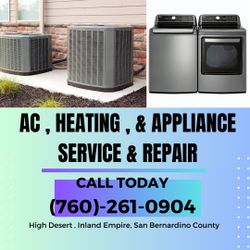Ac Heating Washer Dryer Refrigerator 