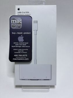 Apple USB-C to VGA Video Display, USB-A, TYPE-C Adapter