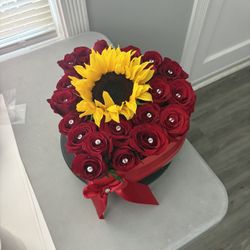 Heart Flower Arrangement