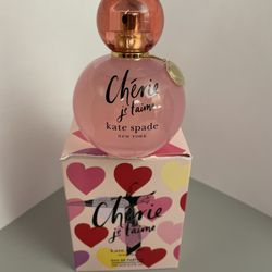 Kate Spade Brand New Damaged Box Cherie Je T’aime READ 3.3oz EDP Spray