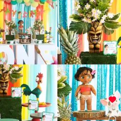 Moana Party Decorations, Moana Party Decors