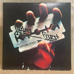 Vintage 1980s Judas Priest British Steel Vinyl LP JUDAS PRIEST SCREAMING FOR VENGEANCE 1982 LP VINYL ALBUM