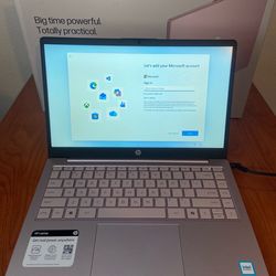 New HP 14 inch Laptop PC