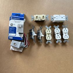 Lot Of Different Things Electric Items.