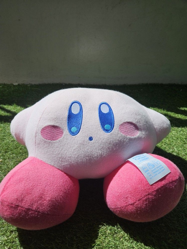 Fluffy Stuffed Kirby Doll