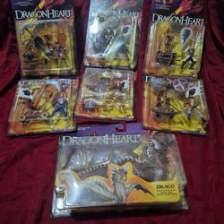 Dragon heart action figures.