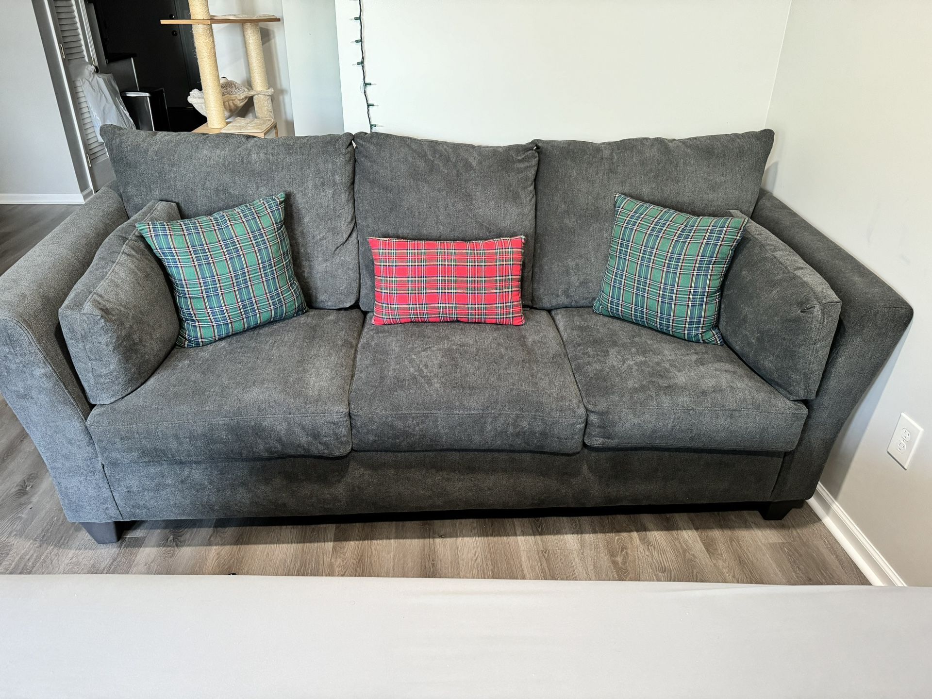 Charcoal Vigo Sofa