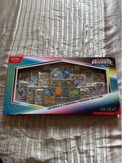 Pokémon TCG Prismatic Evolutions Lucario & Tyranitar EX premium Collection