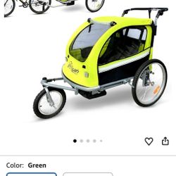 Booyah Strollers Child Baby Bike Bicycle Trailer and Stroller II